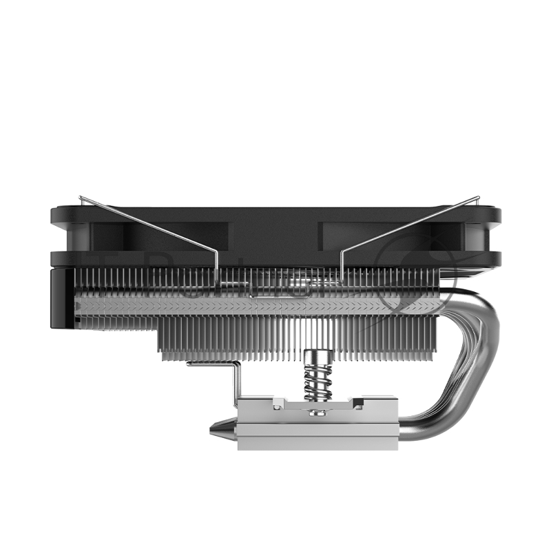 Кулер для процессора SAMA CPU Cooler SAMA U60 (190W, 4-pin PWM, 67mm, 6x6mm, 1x120mm, 61.51CFM, 36.4dBA, 1800RPM, S: 1851/1700/1200/115X, AM5/AM4, black)