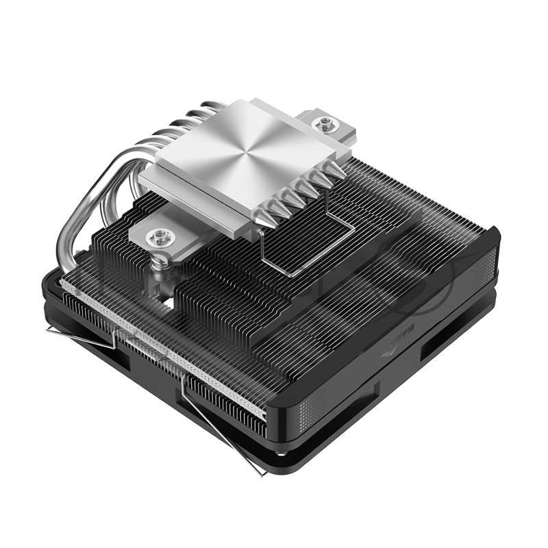 Кулер для процессора SAMA CPU Cooler SAMA U60 (190W, 4-pin PWM, 67mm, 6x6mm, 1x120mm, 61.51CFM, 36.4dBA, 1800RPM, S: 1851/1700/1200/115X, AM5/AM4, black)