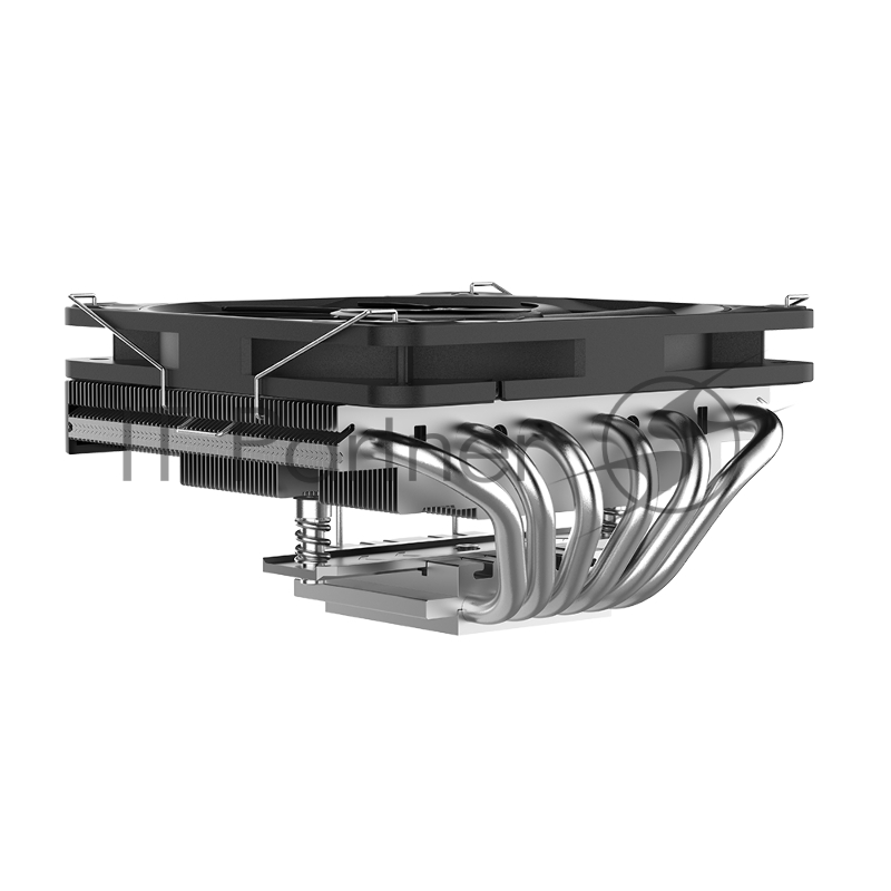 Кулер для процессора SAMA CPU Cooler SAMA U60 (190W, 4-pin PWM, 67mm, 6x6mm, 1x120mm, 61.51CFM, 36.4dBA, 1800RPM, S: 1851/1700/1200/115X, AM5/AM4, black)