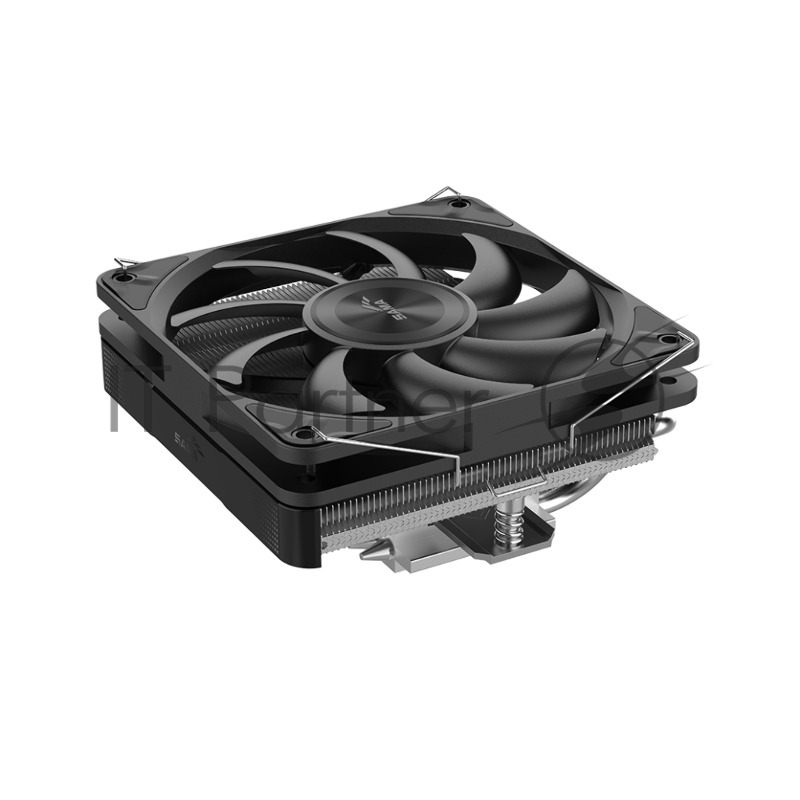 Кулер для процессора SAMA CPU Cooler SAMA U60 (190W, 4-pin PWM, 67mm, 6x6mm, 1x120mm, 61.51CFM, 36.4dBA, 1800RPM, S: 1851/1700/1200/115X, AM5/AM4, black)