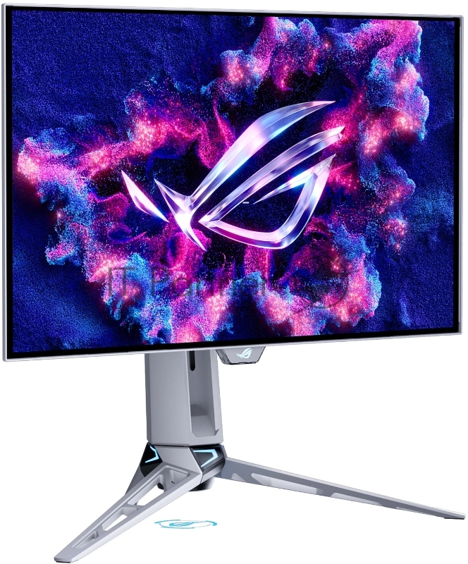 Монитор Asus 26.5 ROG Swift PG27AQWP-W светло-серый OLED LED 16:9 HDMI матовая HAS Piv 1500cd 178гр/178гр 2560x1440 540Hz DP 2K USB 7.04кг