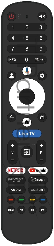 Телевизор Topdevice 32/HD/VA/Smart GTV/1.5-32 ГБ/Wi-Fi 2.4+5 ГГц/BT 5.1/60 Гц/черный (TDWC32BH5260V)