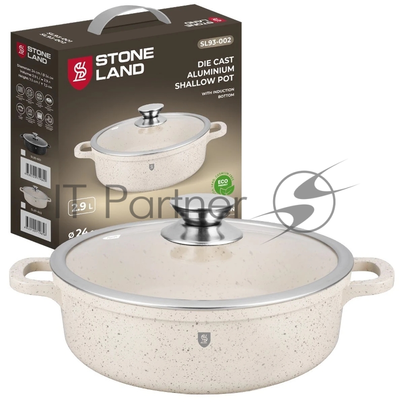 Блинница STONE LAND SL99-002 22см литой алюминий
