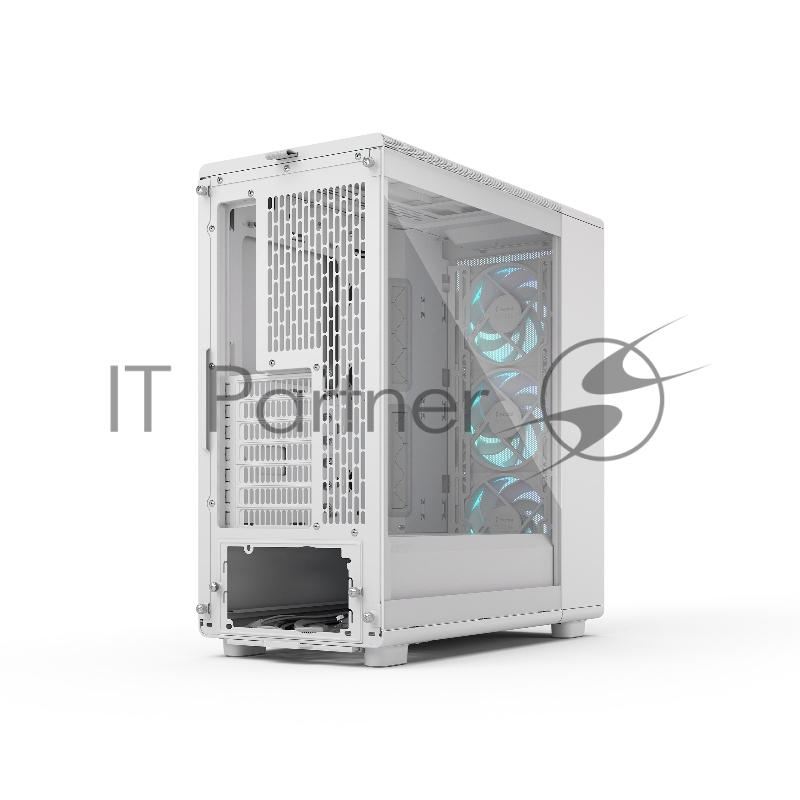 Корпус ПК без блока питания/ Case Fractal Design Epoch TG RGB Clear Tint, Midi-Tower, 3x120mm ARGB, 2xUSB-A 3.2 + 1xUSB 3.2 Type-C ATX, mATX, mITX, White