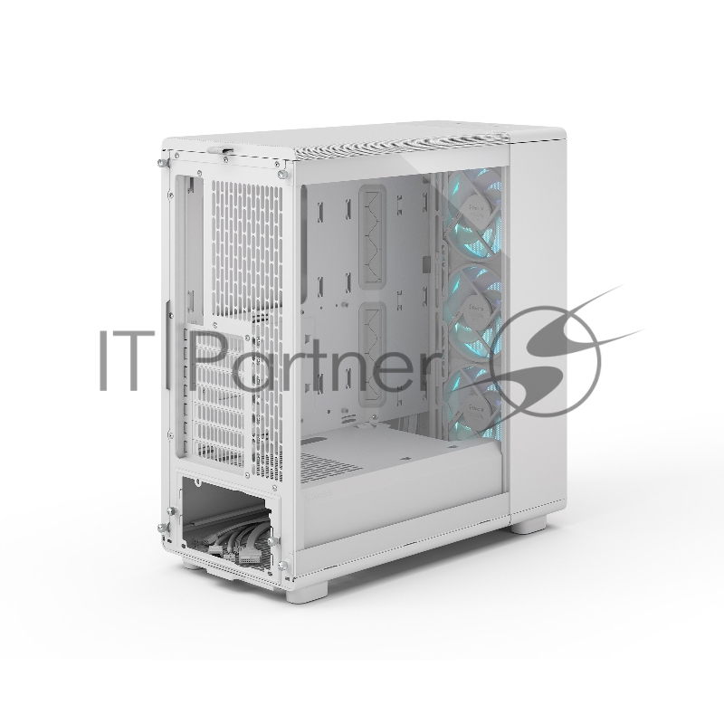 Корпус ПК без блока питания/ Case Fractal Design Epoch TG RGB Clear Tint, Midi-Tower, 3x120mm ARGB, 2xUSB-A 3.2 + 1xUSB 3.2 Type-C ATX, mATX, mITX, White