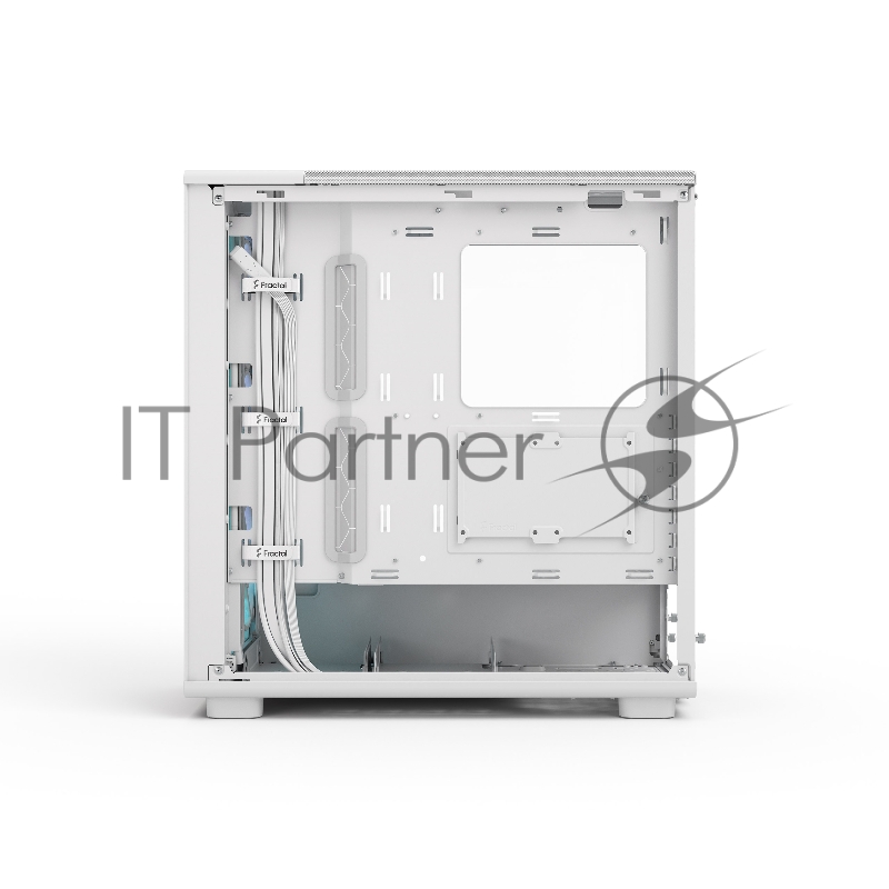 Корпус ПК без блока питания/ Case Fractal Design Epoch TG RGB Clear Tint, Midi-Tower, 3x120mm ARGB, 2xUSB-A 3.2 + 1xUSB 3.2 Type-C ATX, mATX, mITX, White