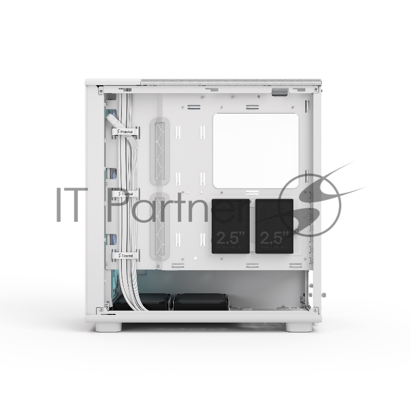 Корпус ПК без блока питания/ Case Fractal Design Epoch TG RGB Clear Tint, Midi-Tower, 3x120mm ARGB, 2xUSB-A 3.2 + 1xUSB 3.2 Type-C ATX, mATX, mITX, White