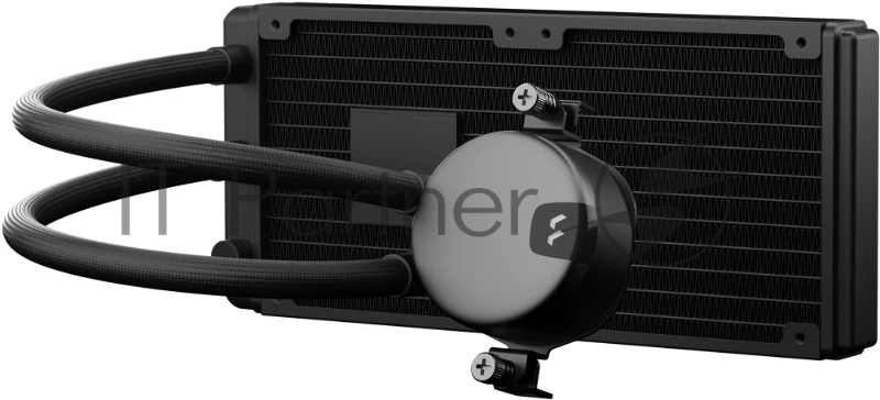 Система жидкостного охлаждения для ПК/ Water Cooling System Fractal Design Lumen S24 V2 RGB (180W, 240mm, Black, ARGB/ Fans: 2x120mm, 56CFM, 33.2dBA, 2000RPM/ Pump height 67mm, 22dBA, 4000RPM, Rad thickness 27mm/ S: 1851, 1700, 1200, 115X, 2011, 2066