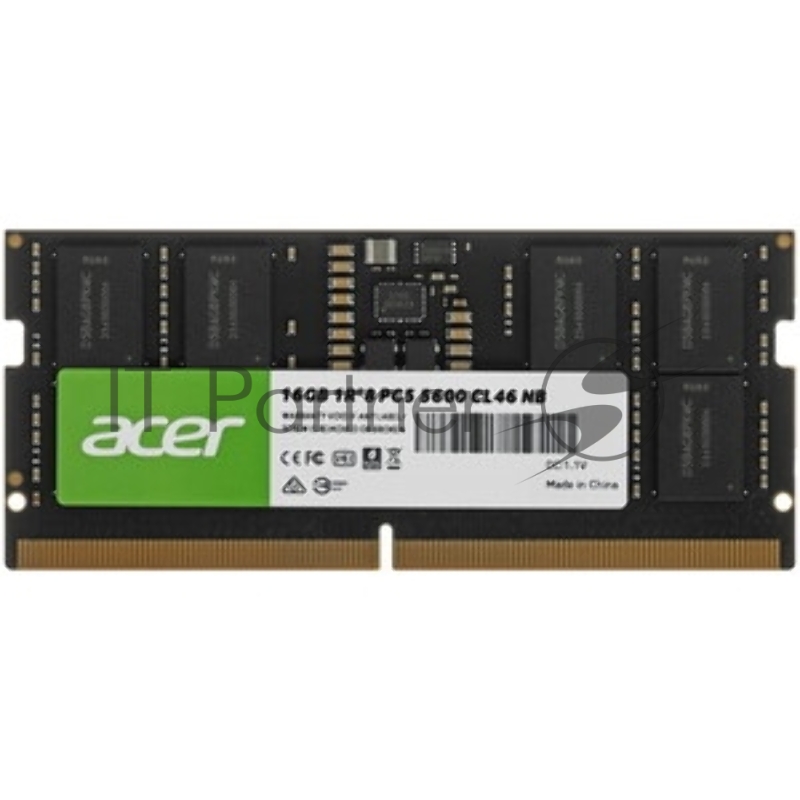 Оперативная память ACER DDR5 DIMM 32Gb UD200 (PC44800, 5600MHz, CL46, 1.1V, RTL) (BL.9BWWA.427)