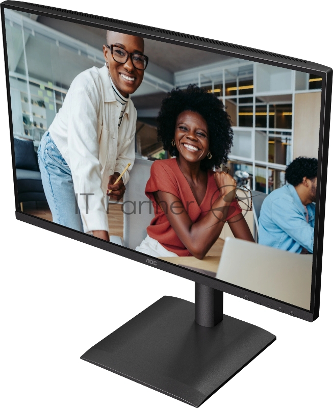 Монитор 24 AOC X24E4U черный IPS LED 4ms 16:9 HDMI M/M матовая HAS Piv 300cd 178гр/178гр 1920x1080 100Hz VGA DP FHD USB 5.22кг