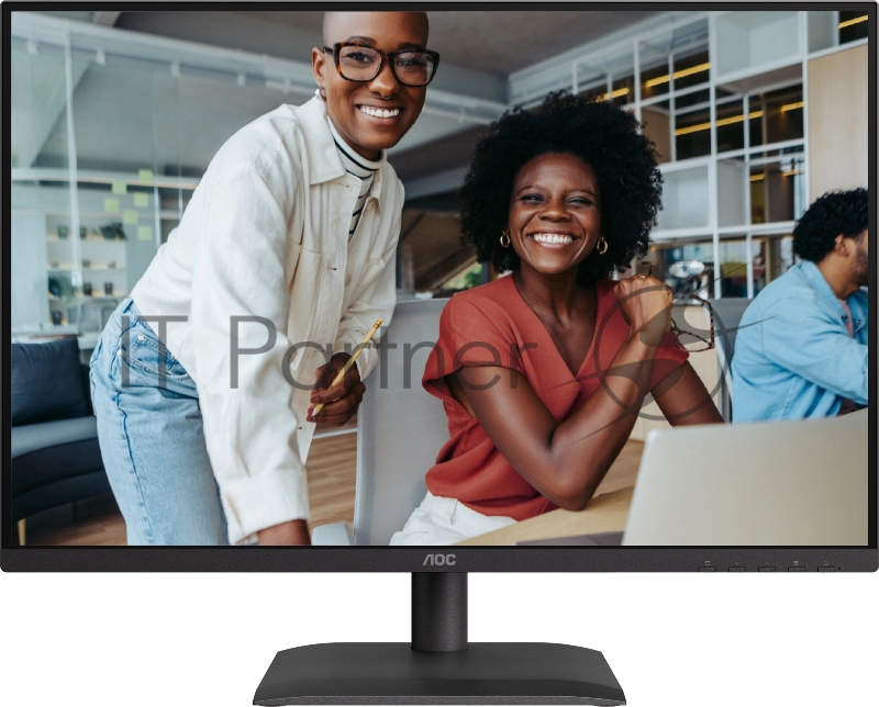 Монитор 24 AOC X24E4U черный IPS LED 4ms 16:9 HDMI M/M матовая HAS Piv 300cd 178гр/178гр 1920x1080 100Hz VGA DP FHD USB 5.22кг