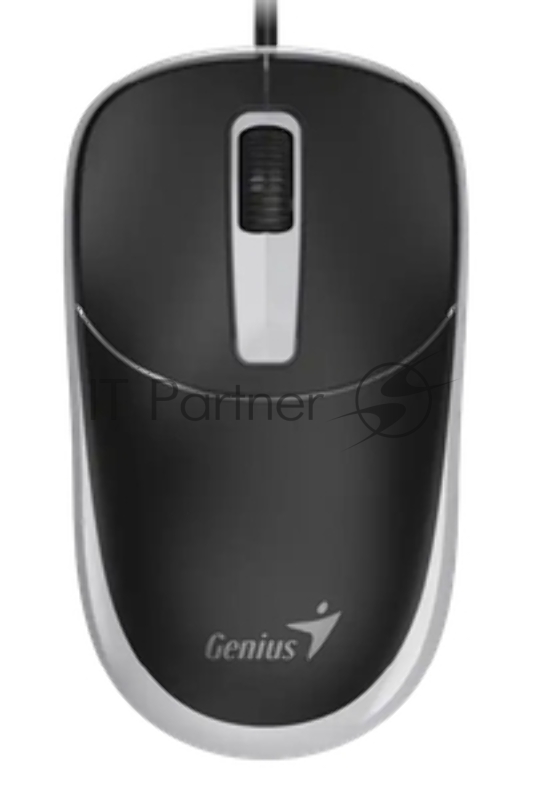 Мышь Проводная Genius DX-123 Black+Grey