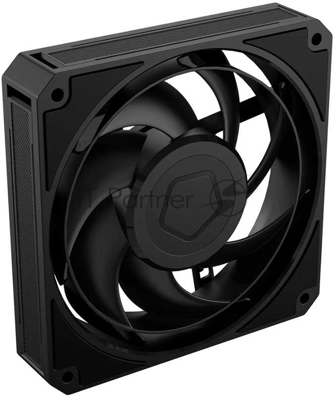 Вентилятор для корпуса ID-Cooling AT-120-K 120х120x15 черный 4-pin 36.5дБ Ret