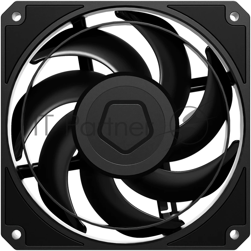 Вентилятор для корпуса ID-Cooling AT-120-K 120х120x15 черный 4-pin 36.5дБ Ret