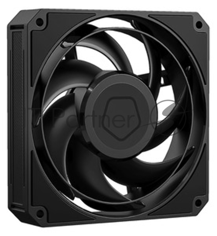 Вентилятор для корпуса ID-Cooling AT-120-K 120х120x15 черный 4-pin 36.5дБ Ret