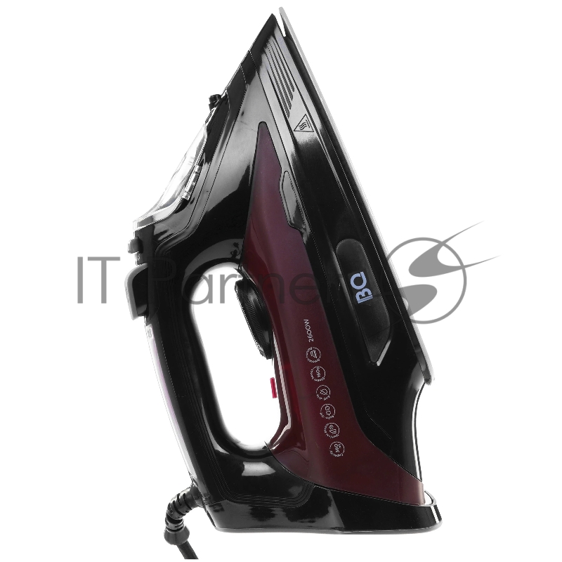 Утюг BQ SI1003 черный/винный/красный, 2600 Вт, 35 г/мин, 160 г/мин, 360 мл