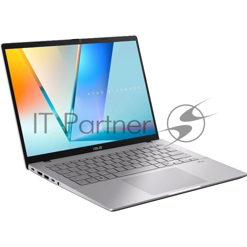 Ноутбук ASUS Vivobook S14 S3407-LY083 Intel Core 5 210H 2200MHz/14/1920x1200/16GB/512GB SSD/Intel Graphics/Wi-Fi/Bluetooth/Без ОС (90NB1681-M006X0) Silver