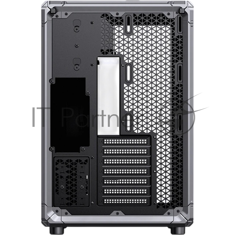 Корпус без блока питания Case JONSBO X400, Midi-Tower, TG, no fan, 2xUSB-A 3.0 + 1xUSB-C 3.2, ATX, mATX, mITX Grey