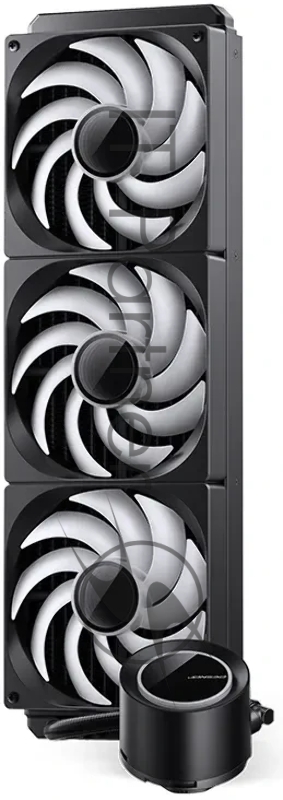 Система жидкостного охлаждения Water Cooling System JONSBO TG-420 ARGB Black (300W, 420mm, Black, ARGB/ Fans: 3x140mm, 93.73CFM, 36.2dBA, 1800RPM/ Pump height 54.55mm, 30dBA, 2400RPM, Rad thickness 54.5mm/ S: 1851, 1700, 1200, 115X, AM5, AM4)