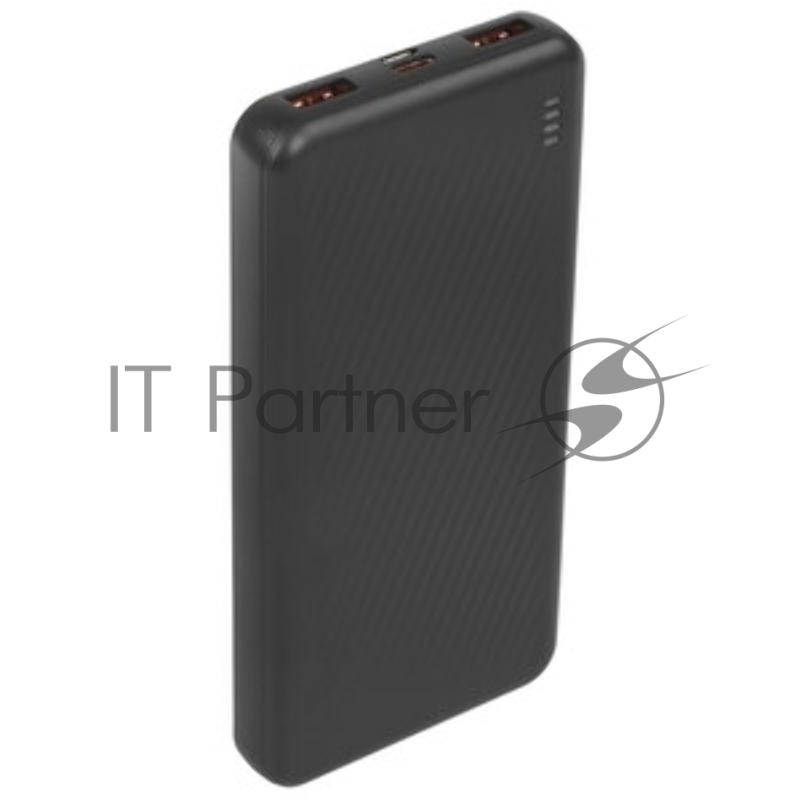 Внешний аккумулятор 30000mAh 2USB+Type-C 3.0A PD 20W+QC3.0 быстрая зарядка Borofone BJ56B (Black)