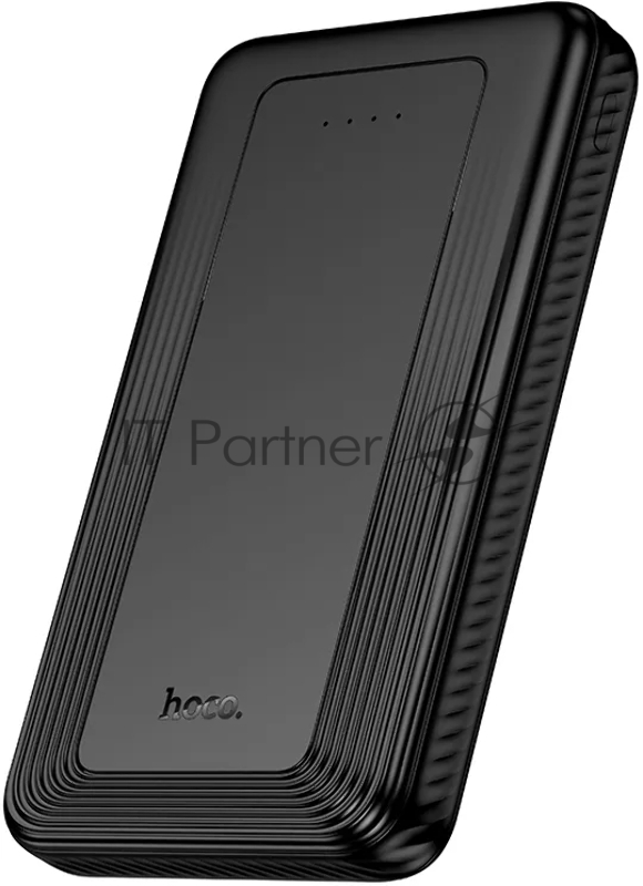 Внешний аккумулятор 10000mAh 2USB+1Type-C+1micro USB 2.0A Hoco J165 (Black)