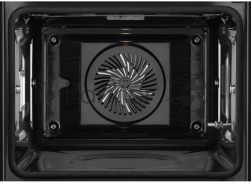 Встраиваемый духовой шкаф Electrolux EOE9P3XT электрический с конвекцией, объем 72 л, 17 режимов, очистка паровая, 3 стекла в дверце, направляющие проволочные + телескопические (1 уровень),черное стекло и черный матовый,термозонд