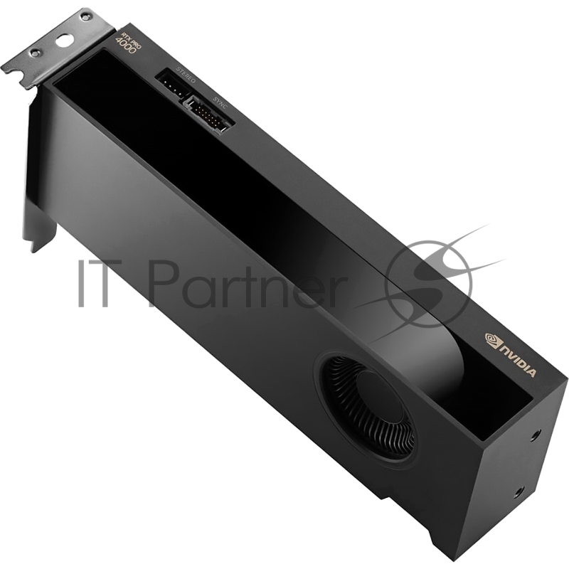 Видеокарта VGA NVIDIA RTX PRO 4000 Blackwell SFF Edition, 24 GB GDDR7 with ECC, Mini DP, PCI Express 5.0 x16, Bulk