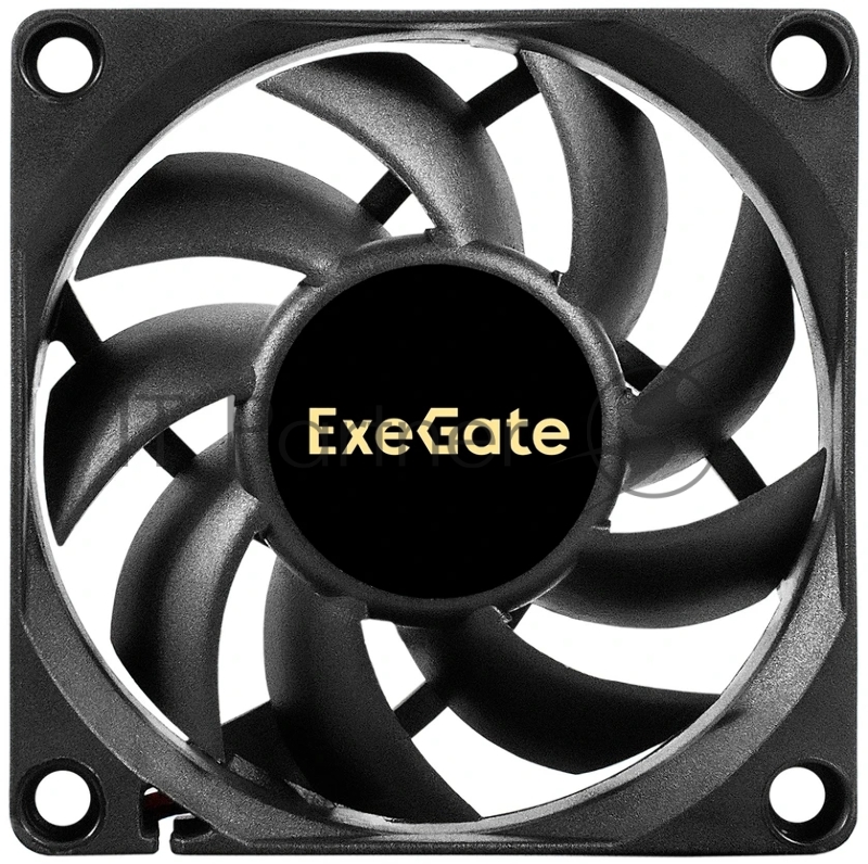 Вентилятор 12В DC ExeGate EX07015H2PM (70x70x15 мм, Hydraulic bearing (гидродинамический), 2pin+Molex, 2500RPM, 23dBA)