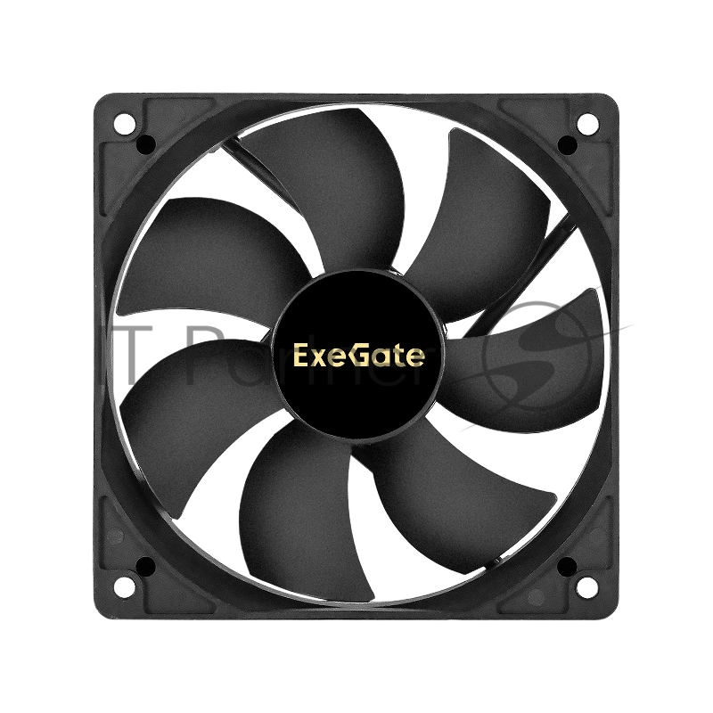 Вентилятор 12В DC ExeGate EX12025S2PM (120x120x25 мм, Sleeve bearing (подшипник скольжения), 2pin+Molex, 1500RPM, 24dBA)