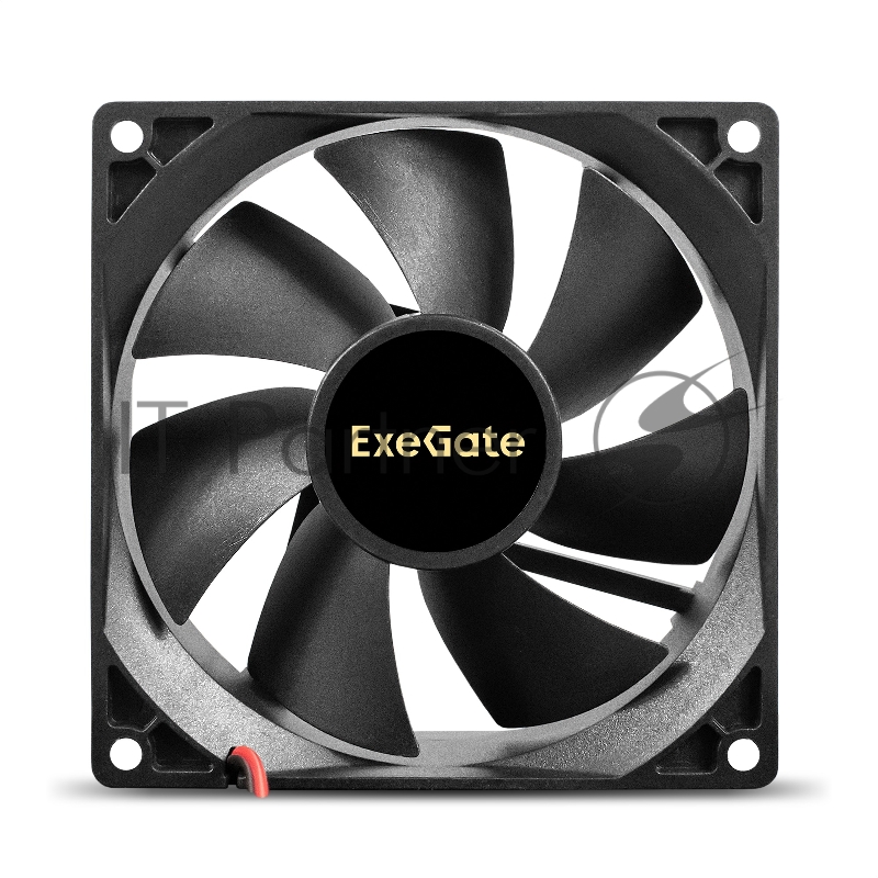 Вентилятор 12В DC ExeGate ExtraSilent ES09225S2P (92x92x25 мм, Sleeve bearing (подшипник скольжения), 2pin, 1800RPM, 21dBA)