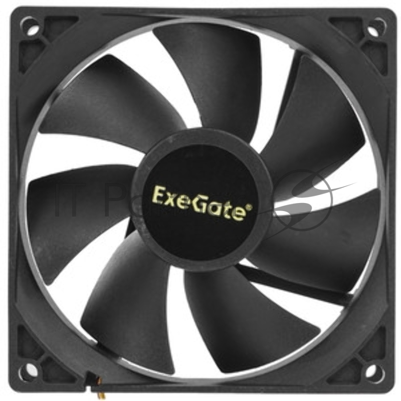 Вентилятор 12В DC ExeGate ExtraSilent ES09225S2P (92x92x25 мм, Sleeve bearing (подшипник скольжения), 2pin, 1800RPM, 21dBA)