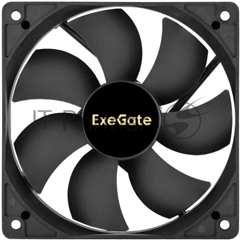 Вентилятор 12В DC ExeGate ExtraSilent ES12025B2P (120x120x25 мм, 2-Ball (двойной шарикоподшипник), 2pin, 1300RPM, 22dBA)