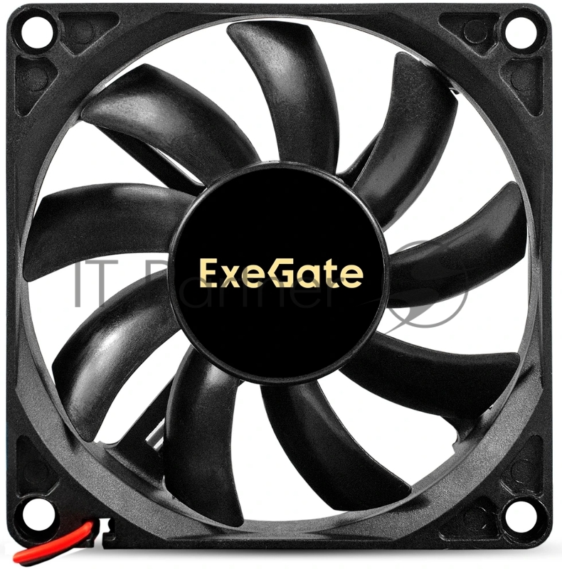 Вентилятор 24В DC ExeGate EX08015S2P-24 (80x80x15 мм, Sleeve bearing (подшипник скольжения), 2pin, 2500RPM, 30dBA)