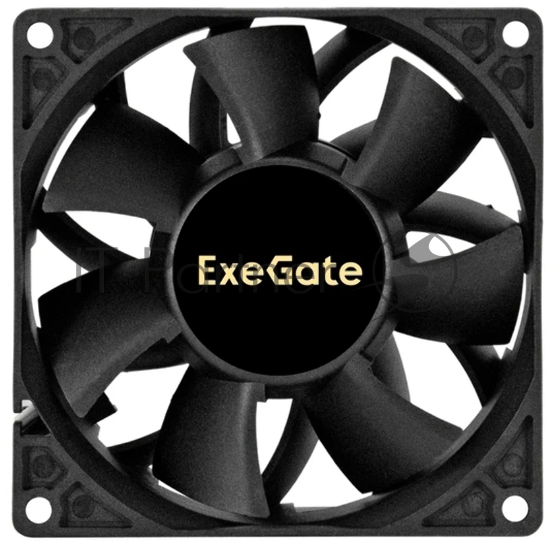 Вентилятор 24В DC ExeGate EX09238S2P-24 (92x92x38 мм, Sleeve bearing (подшипник скольжения), 2pin, 4500RPM, 48dBA)