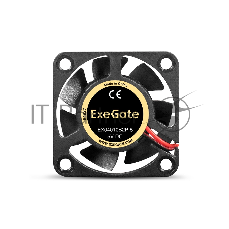 Вентилятор 5В DC ExeGate EX04010B2P-5 (40x40x10 мм, 2-Ball (двойной шарикоподшипник), 2pin, 5500RPM, 25dBA)