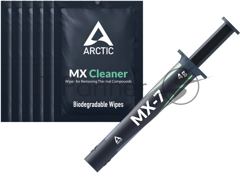 Термопаста Arctic Cooling MX-7 Thermal Compound 4-gramm with 6pcs MX Cleaner (ACTCP00092A)
