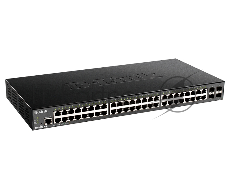 Коммутатор D-Link DGS-1250-52X/RU/A1A 48x1Гбит/с 4SFP+ управляемый
