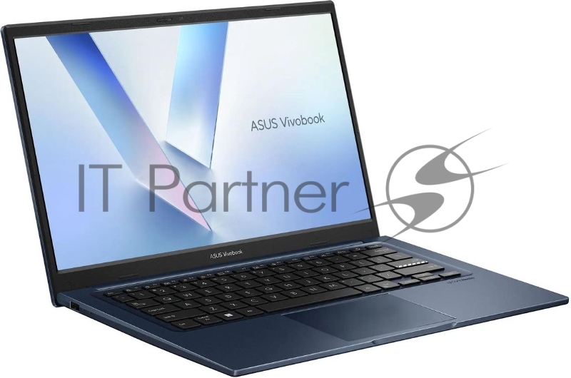 Ноутбук Asus VivoBook 14 X1404VA-I38128 Core i3 1315U 8Gb SSD128Gb Intel UHD Graphics 14 IPS FHD (1920x1080) Windows 11 Home blue WiFi BT Cam (90NB10I1-M015F0)