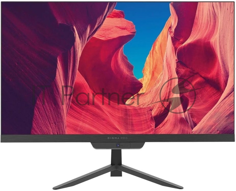 Моноблок Digma Pro Base 23.8 Full HD i3 12100 (3.3) 16Gb SSD512Gb UHDG 730 Windows 11 Pro GbitEth WiFi BT 90W клавиатура мышь Cam черный 1920x1080