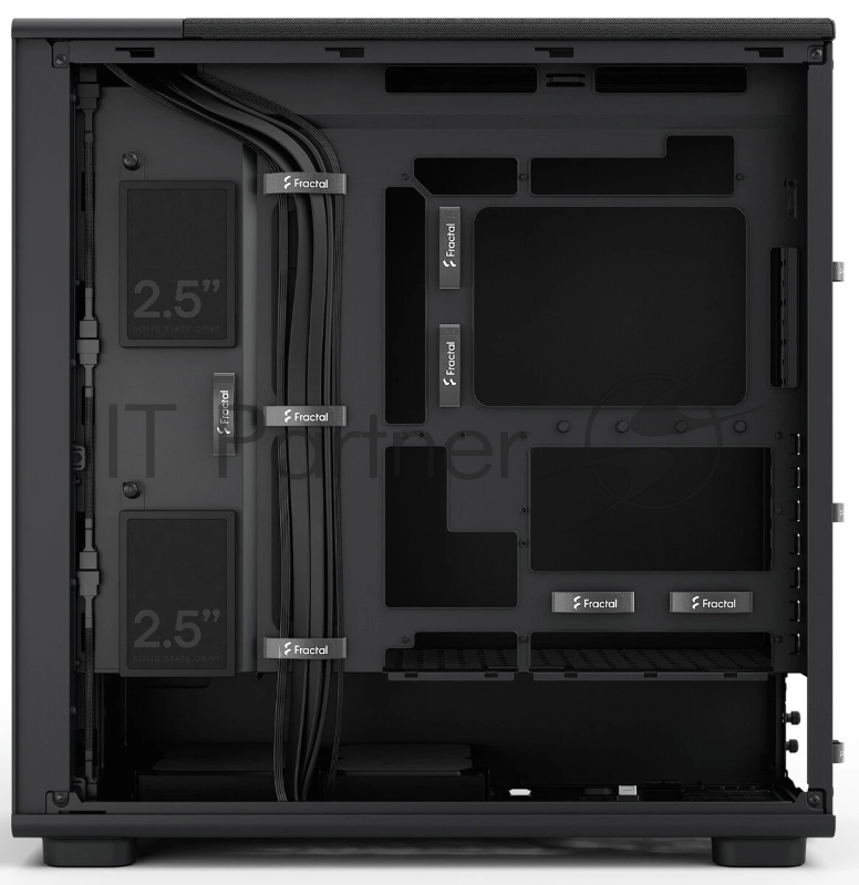 Корпус ПК без блока питания Fractal Design Epoch XL Solid, Full-Tower, 3x140mm, 2xUSB-A 3.2 + 1xUSB 3.2 Type-C E-ATX, ATX, mATX, mITX, Black