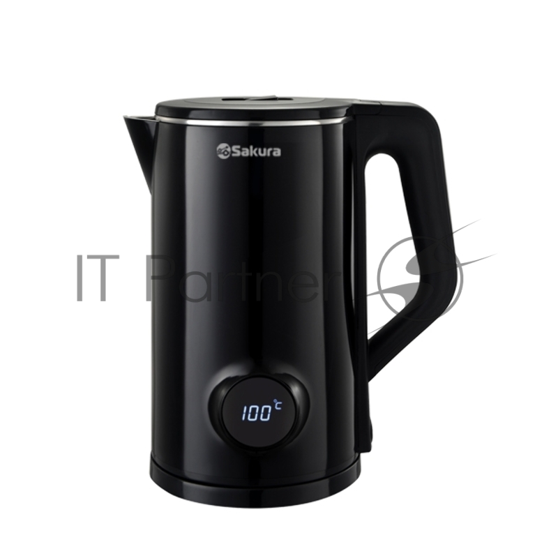 Чайник Sakura SA-2190DBK (1.8) LCD дисплей, черн д