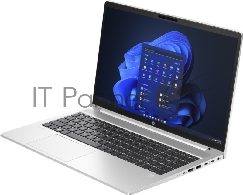 Ноутбук HP ProBook 450 G10/15.6/IPS/Intel Core i7 1355U/16Gb/512Gb SSD/Intel Iris Xe graphics/Windows 11 Pro/серебристый/1.79kg