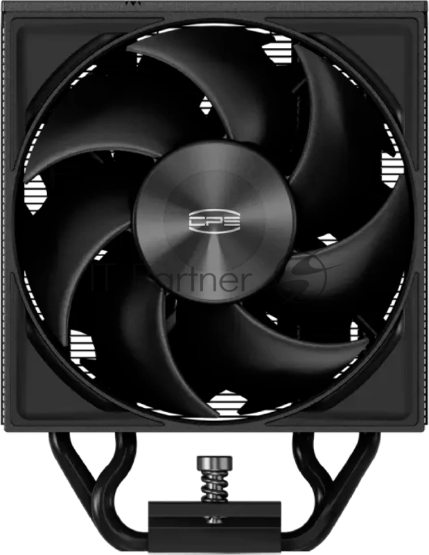 Кулер для процессора PCCooler RZ700D BK (270W, 4-pin PWM, 159.5mm, Al/Cu, 7x6mm, 2x120mm, 79.8CFM, 35.9dBA, 2400RPM, S: 1851/1700/1200/115X, AM5/AM4, black)