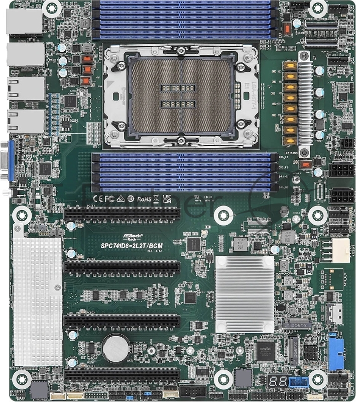 Материнская плата ASRock SPC741D8-2L2T/BCM