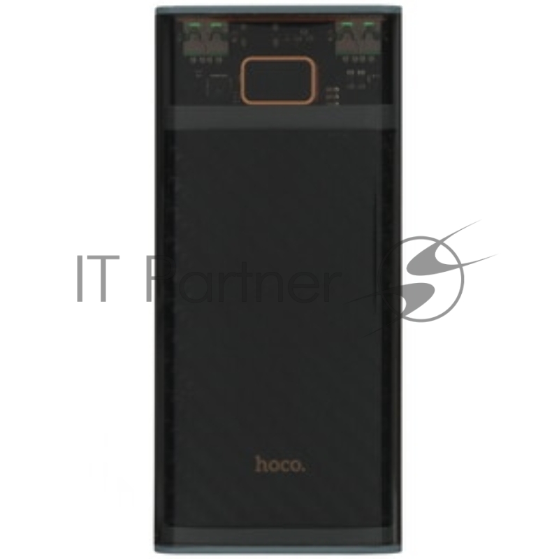 Внешний аккумулятор 20000mAh 2USB+1Type-C+1micro USB 2.0A Hoco J165A (Black).