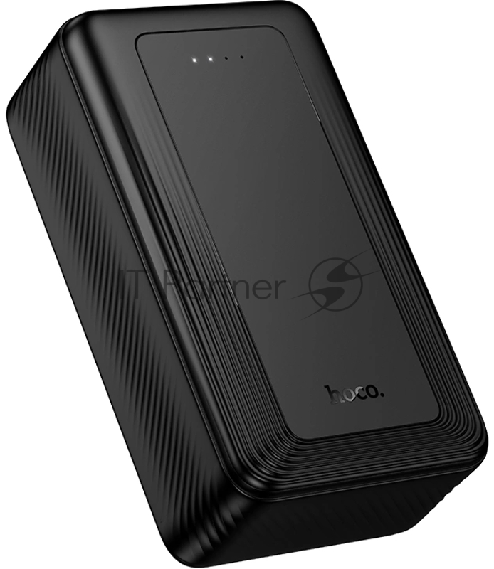 Внешний аккумулятор 30000mAh 2USB+1Type-C+1micro USB 2.0A Hoco J165B (Black)