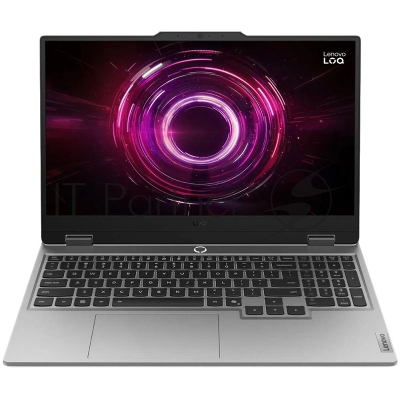 Ноутбук Lenovo LOQ 15AHP10 AMD Ryzen 7 250/16Gb/SSD512Gb/RTX5060 8Gb (100W)/15.6/IPS/FHD/1920x1080/ (SL English)/Luna Grey/2.4kg (83JG007PUS)