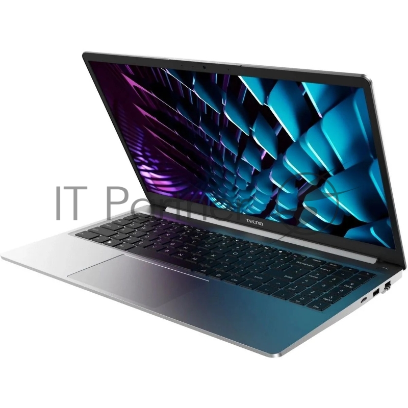 Ноутбук TECNO Megabook K15S K15SFA/15.6/IPS/AMD Ryzen 7 7735HS/16Gb/512Gb SSD/AMD Radeon Graphics/Windows 11 Home/серебристый/1.66kg