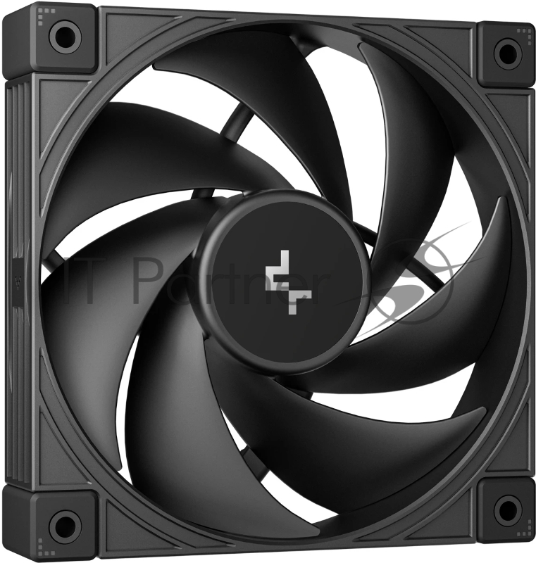 Кулер для процессора DEEPCOOL AK400 G2 DIGITAL NYX LGA1851/1700/1200/115X/AM5/AM4 (12шт/кор, TDP 220W, PWM, Fan 120mm, 4 тепл. трубки, черный) RET