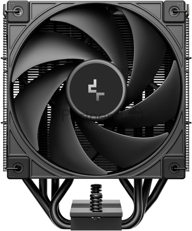 Кулер для процессора DEEPCOOL AK400 G2 DIGITAL NYX LGA1851/1700/1200/115X/AM5/AM4 (12шт/кор, TDP 220W, PWM, Fan 120mm, 4 тепл. трубки, черный) RET